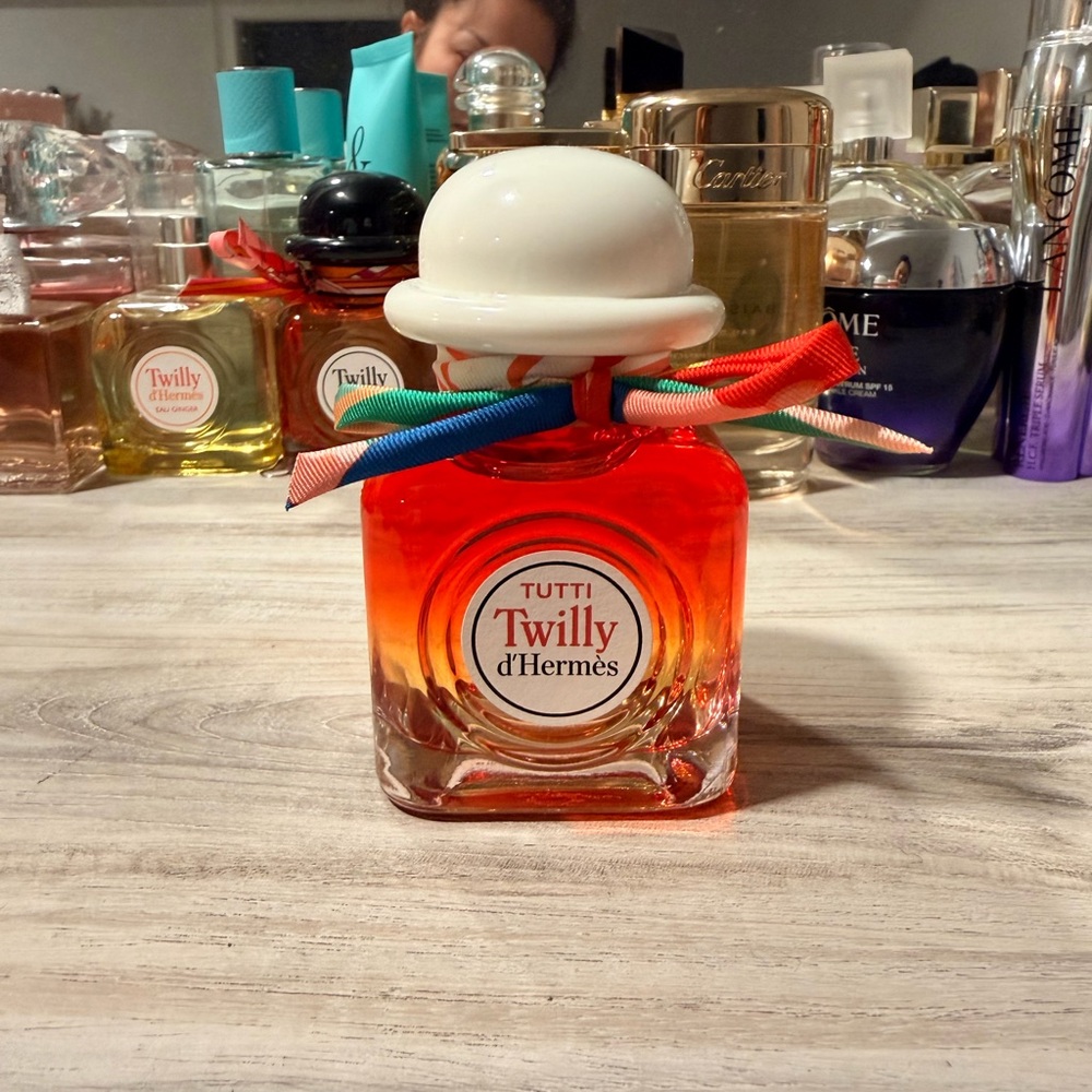 Hermes Twilly d'Hermes Tutti - Bold Red and White